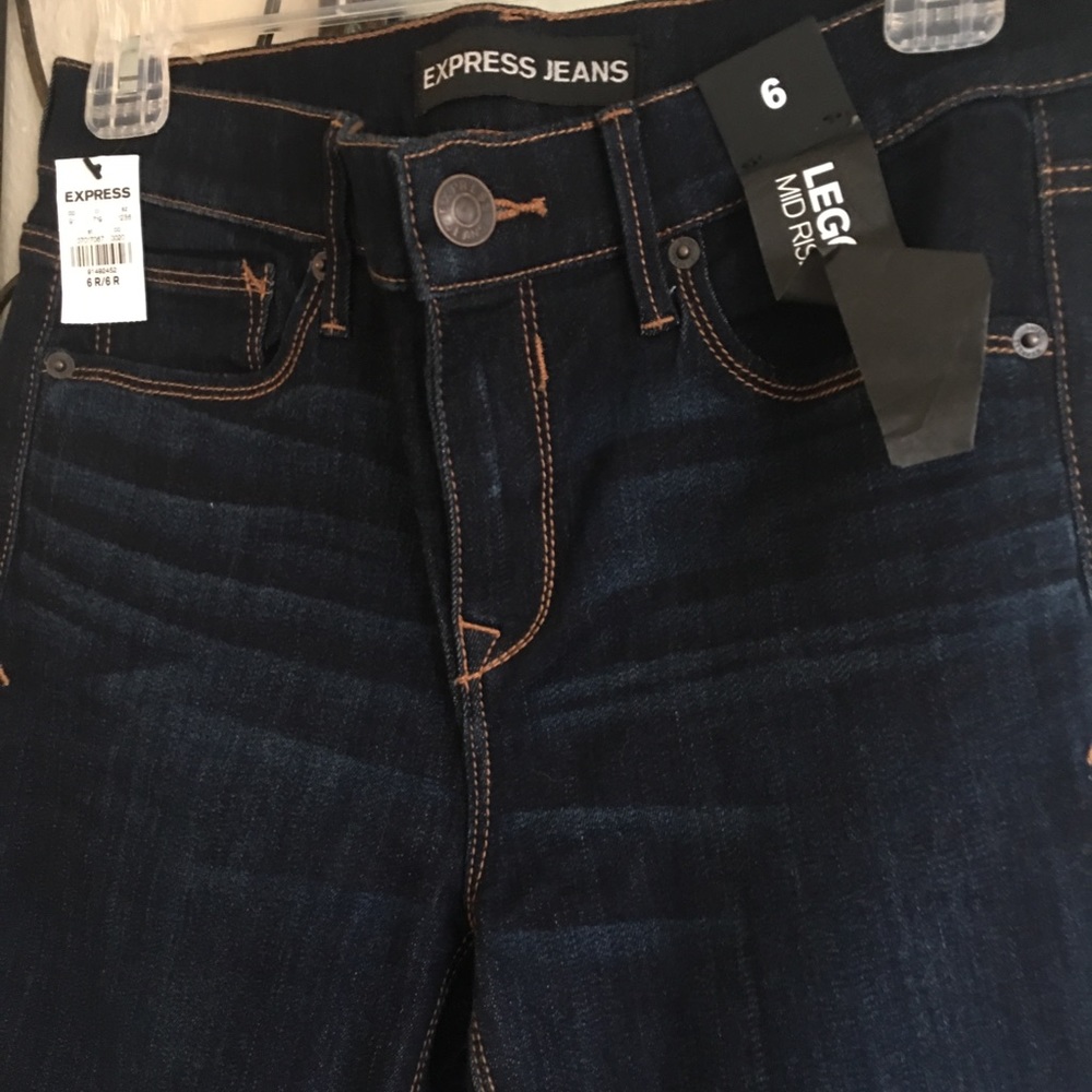 Express mid rise skinny jeans - Picture 4 of 7